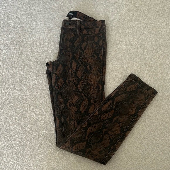 PAIGE Hoxton Ultra Skinny Coated Denim - Picture 7 of 7